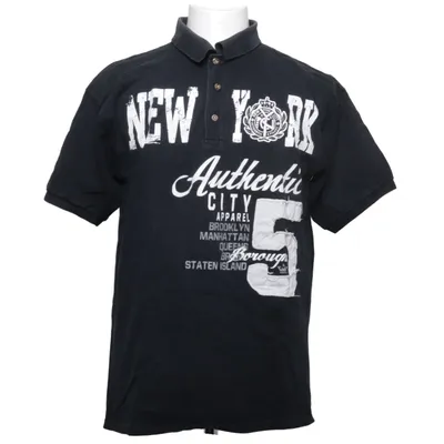 Polo shirt (Black) from Gildan Cotton