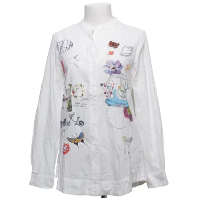 Blouse (Blanc, Multicolore) de Desigual Coton