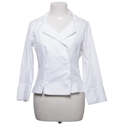 Blouse (Wit) van Naracamicie Katoen, Elastaan