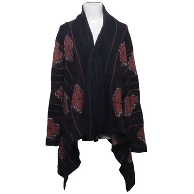Cardigan (Bleu, Marron, Multicolore) de Peruvian Connection Laine d'alpaga, Coton, Soie