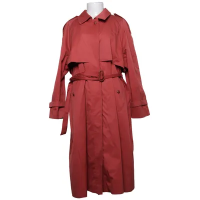 Trenchcoat (Rood) van Valmeline Katoen, Polyester