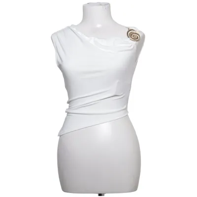Top (Hvid) fra Poeselle Elastan, Polyester