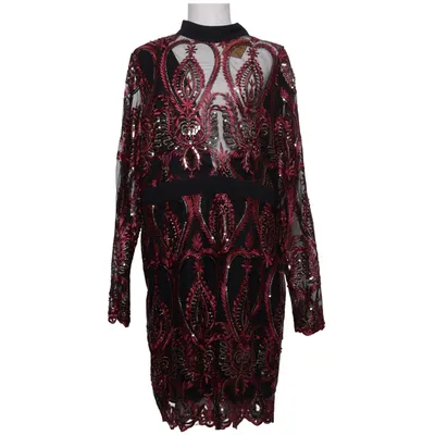 Robe de cocktail (Noir, Rouge, Multicolore) de Boohoo Polyester