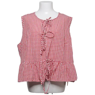 Tanktop  (Rød, Hvid) Polyester