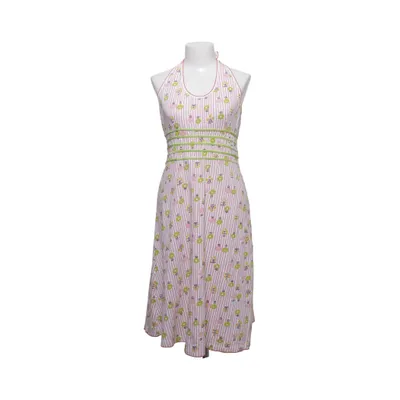 Dress (White, Multicolored) from Wow To Go Cotton, Elastane