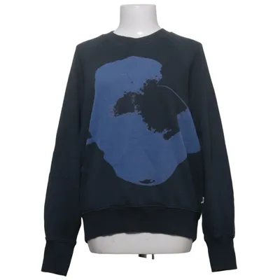 Sweatshirt (Noir, Bleu) de Thinking Mu Coton
