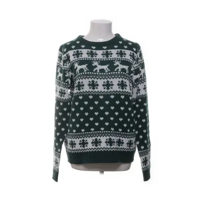 Julesweater (Grøn, Hvid) fra Boohoo