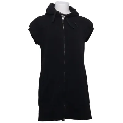 Short sleeve hoodie (Black) from H&M Sport Cotton, Elastane