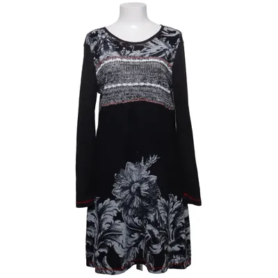 Dress (Black, Gray, White) from Sha & Sha Acrylic, Elastane, Polyester