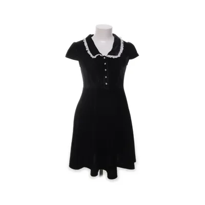 Kjole (Sort) fra Killstar Elastan, Polyester