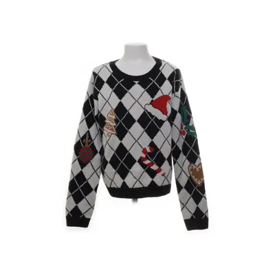 Jultröja (Svart, Flerfärgad) från H&M Akryl