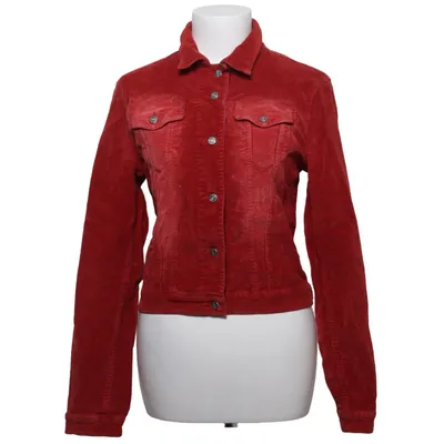 Jeansjacka (Röd) från Iceberg Bomull, Elastan