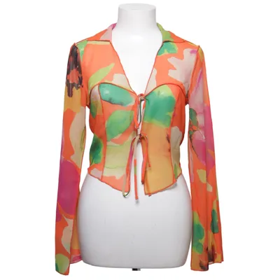 Slå-om bluse (Orange, Flerfarvet) fra ASOS Design Polyester
