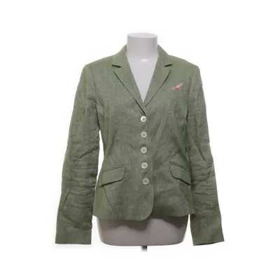 Blazer (Groen) van Newhouse Katoen, Elastaan, Linnen, Viscose