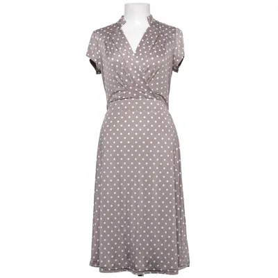 Klänning (Vit, Grå) från Stockholms Klänningsfabrik