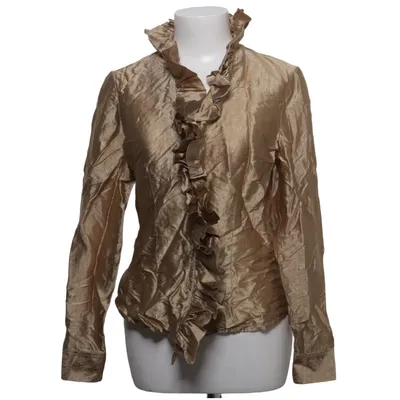 Bluse (Guld) fra Wallmann Polyamid, Viscose