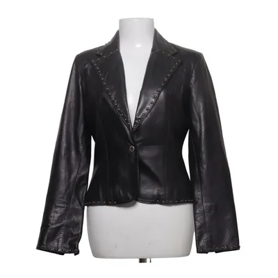 Blazer en cuir (Noir) de Isabel Cuir
