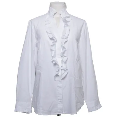 Blus (Vit) från Taillissime Bomull, Elastan, Polyester