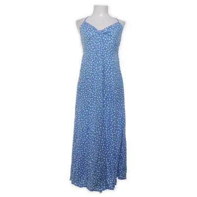 Klänning (Blå, Vit) från Page One Viskos