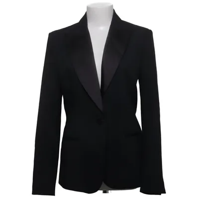 Smokingblazer (Sort) fra Zara Elastan, Polyester, Uld