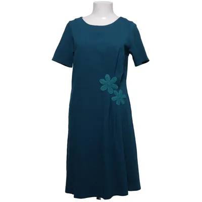 Jurk (Blauw) van Du Milde Elastaan, Polyester, Viscose