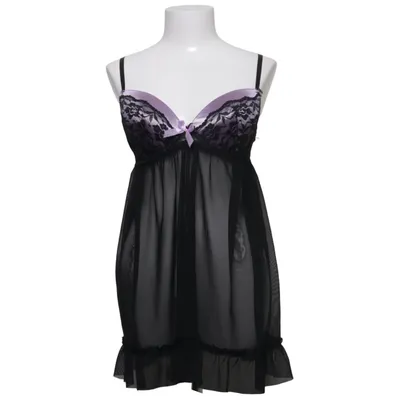 Negligee (Black, Purple) from Tart Intimates Elastane, Polyester