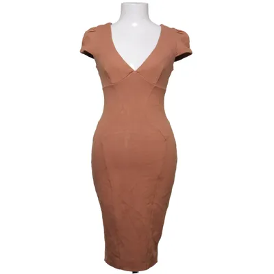 Jurk (Bruin) van ASOS Petite Elastaan, Polyamide, Viscose