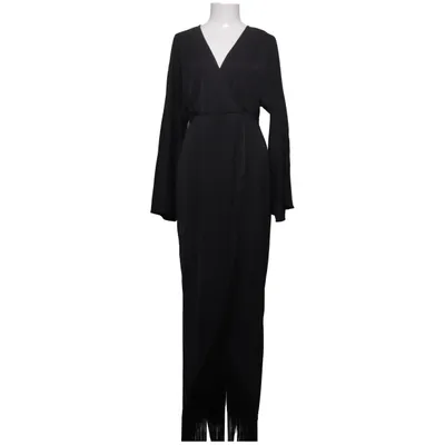 Wrap dress (Black) from Boohoo Polyester