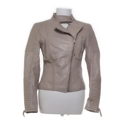 Bikerjacka (Beige) från Primeboots Skinn, Polyester
