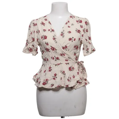 Blouse portefeuille (Beige, Rouge, Vert) de JCL Viscose