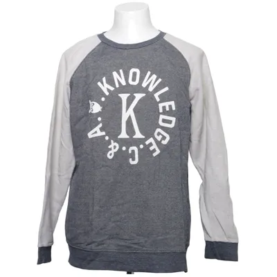 Sweatshirt (Grå, Beige) fra Knowledge Cotton Apparel Økologisk bomuld