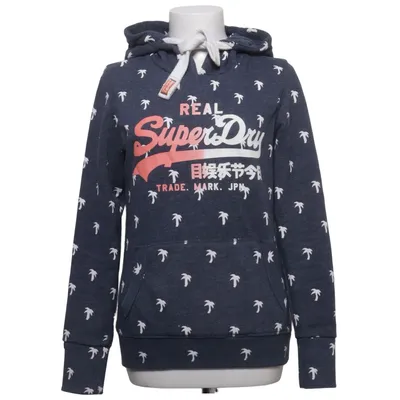Sweat à capuche (Bleu, Multicolore) de Superdry Vintage Coton, Polyester