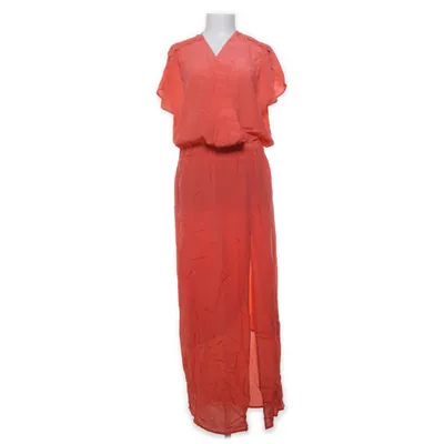 Kjole (Orange) fra Munthe Polyester, Silke