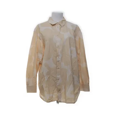 Skjorte (Beige, Hvid) fra Marimekko Bomuld