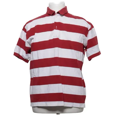 Poloshirt (Rood, Wit) van Abrams Katoen