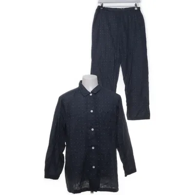 Pyjamas (Blå, Vit) från Muji Bomull