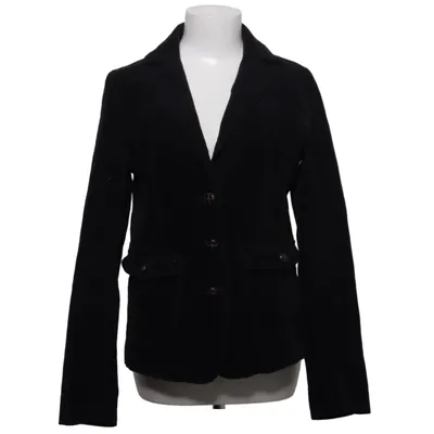 Blazer (Zwart) van NowOn Katoen, Elastaan