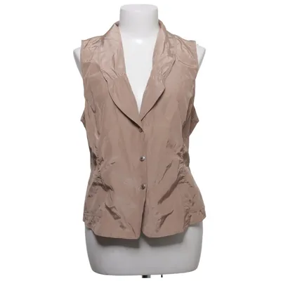 Gilet (Beige) van Voglia Katoen, Polyester
