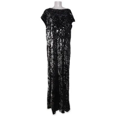 Maxi jurk (Zwart, Zilver) van Ellos Polyester, Elastaan