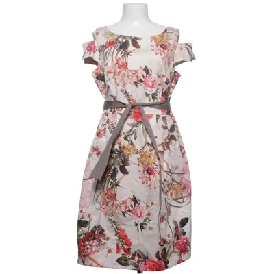 Kjole (Pink, Flerfarvet) fra Comma Bomuld, Elastan, Polyester