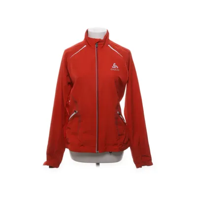 Träningsjacka (Röd) från Odlo Polyester, Elastan