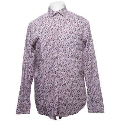 Hemd (Weiß, Blau, Rot) von Finest Shirtmaker Baumwolle