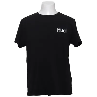 T-shirt (Black) from Huel Cotton, Elastane