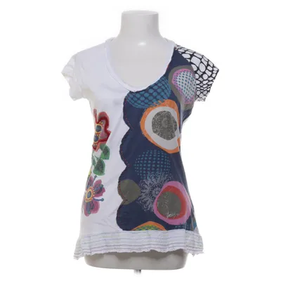 Klänning (Vit, Flerfärgad) från Desigual