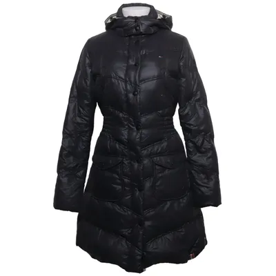 Dunfrakke (Sort) fra Tommy Hilfiger Denim Dun, Fjer, Nylon
