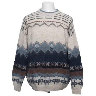 Sweater (Beige, Blå, Flerfarvet) fra G Pisano Akryl, Alpacauld, Polyamid