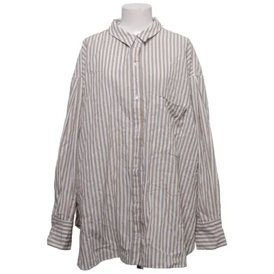 Shirt (Bruin, Wit) van ASOS Design Katoen, Polyester, Viscose