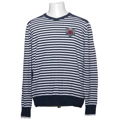 Sweater (Blue, White) from Alprausch Cotton