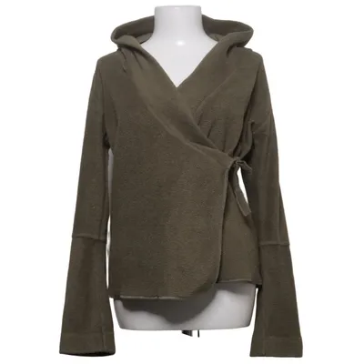 Slå om-cardigan (Grøn) fra Branting Polyester