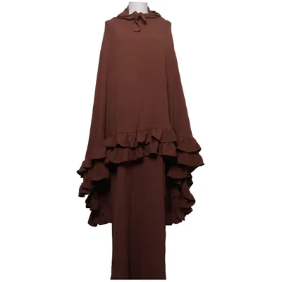 Maxi jurk (Bruin) Polyester